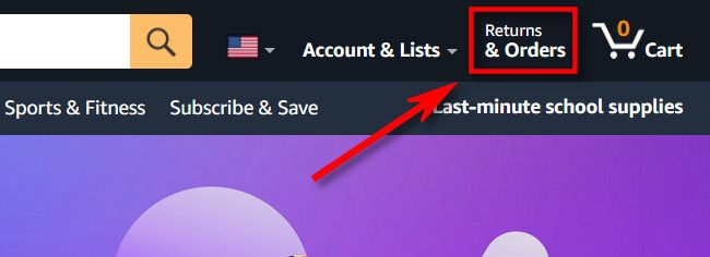 Как найти первый заказ на Amazon