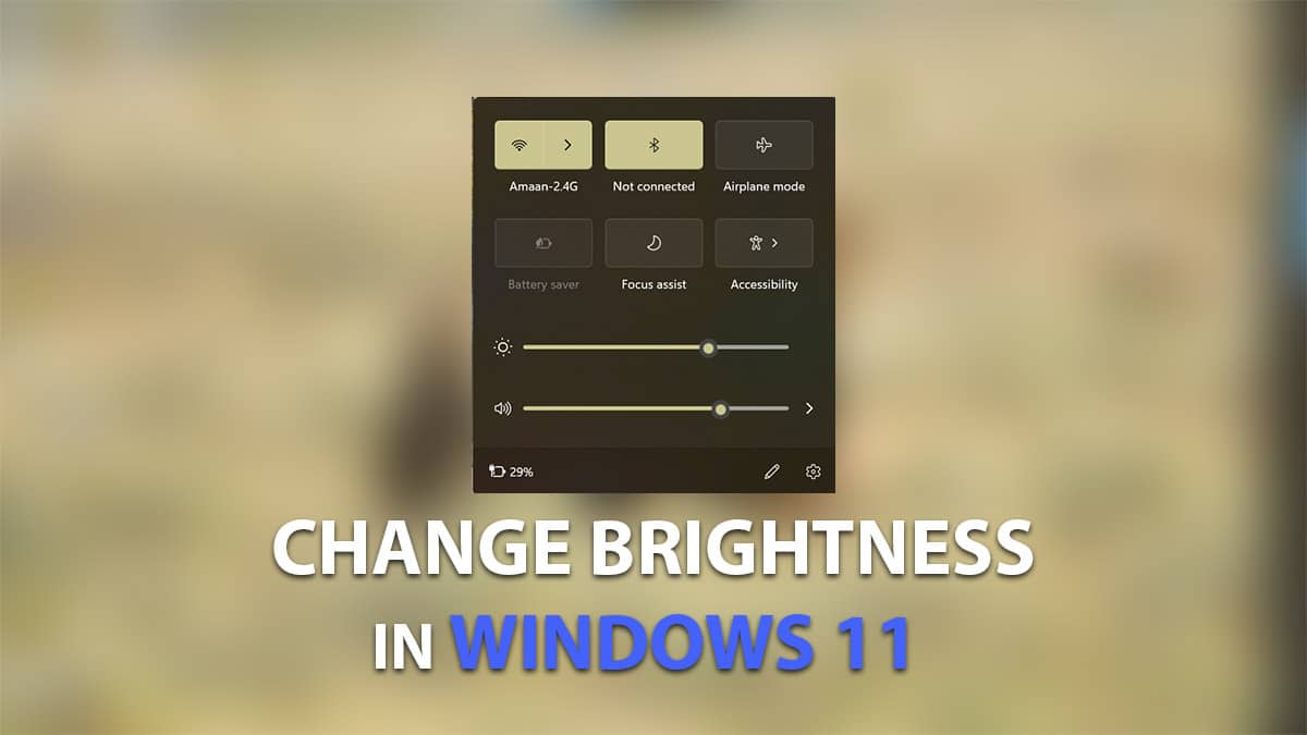 Ajustar brilho no Windows 11 — Guia rápido