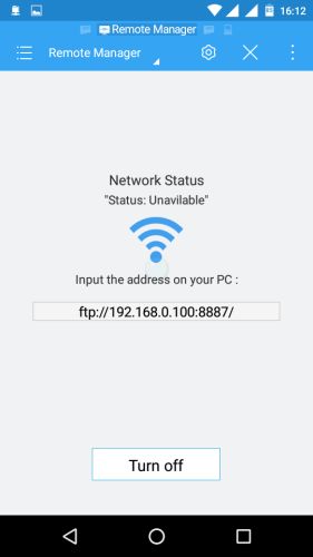 es-file-explorer-ftp-turned-on