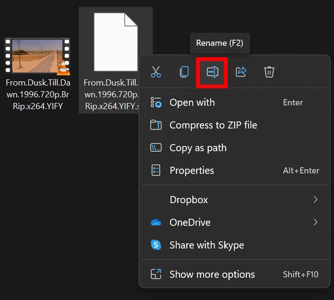 rename subtitle file