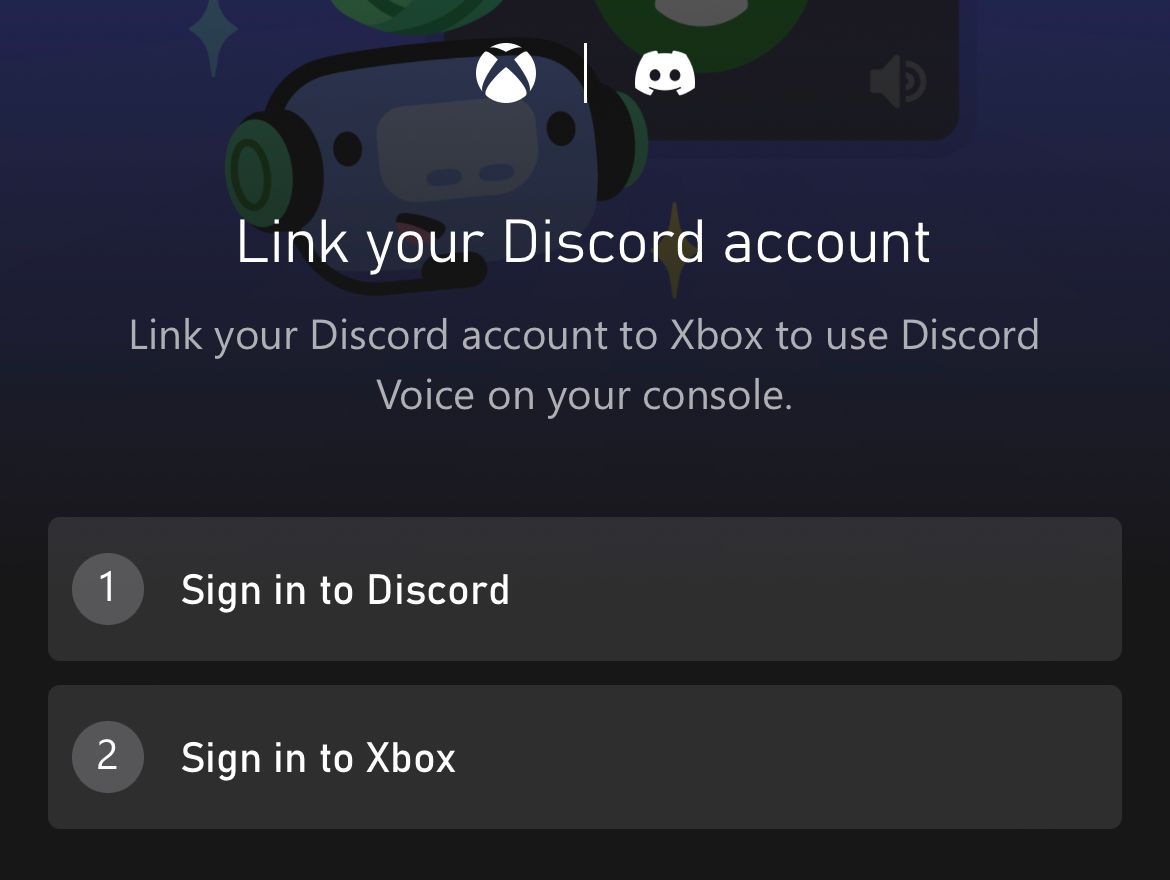Привязка Discord через приложение Xbox на телефоне
