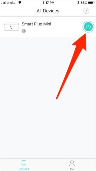 Экран с детальной статистикой энергопотребления для розетки