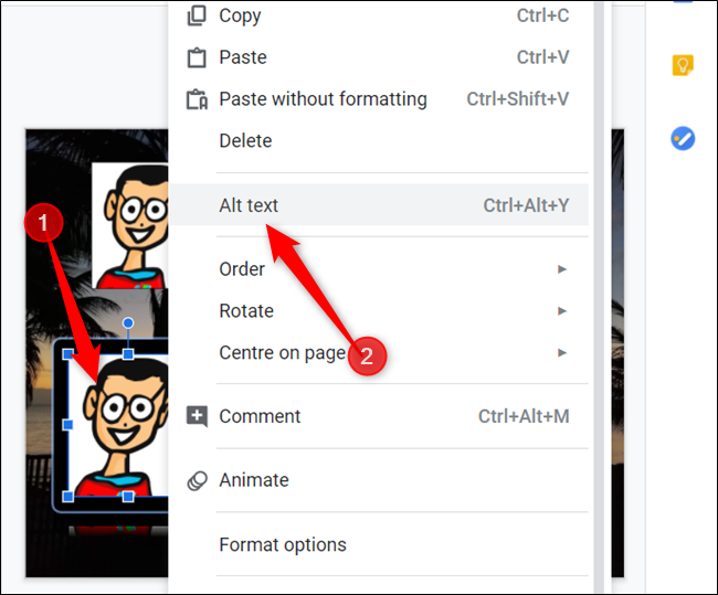 Выберите объект, кликните правой кнопкой и выберите пункт 