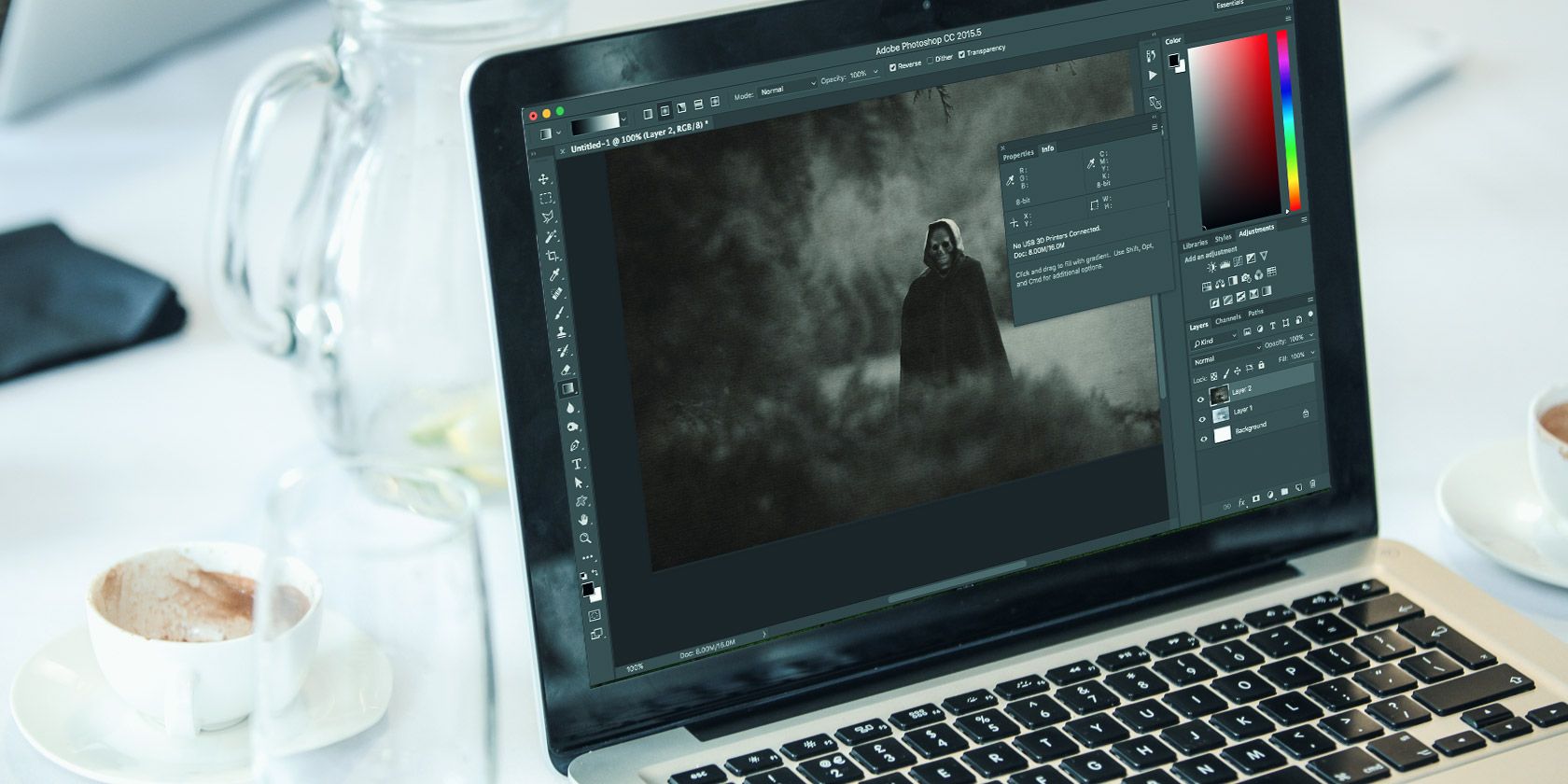 Сделать фото похожим на винтаж