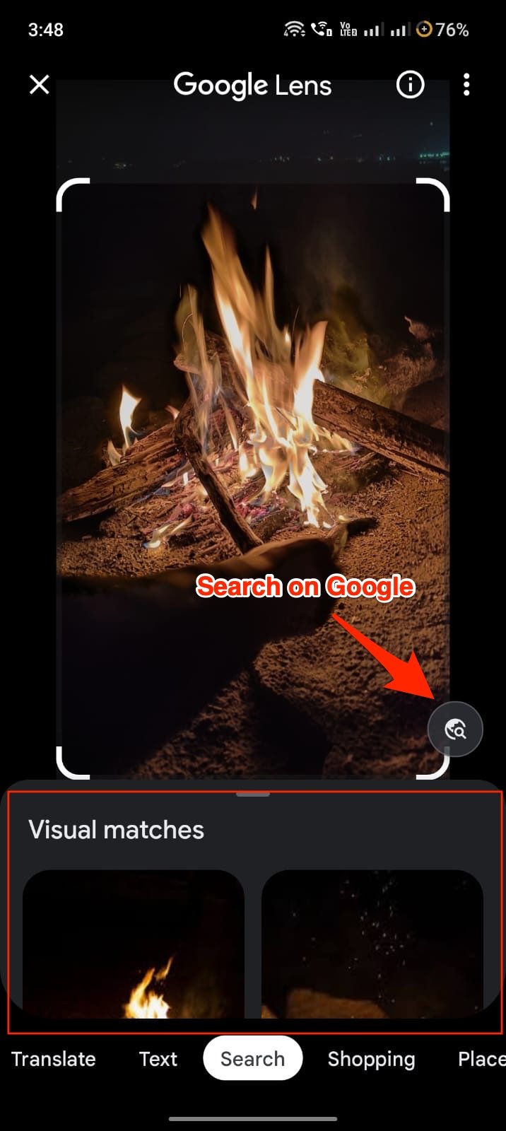 Search on Google
