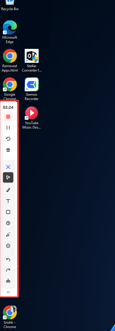 Панель аннотаций: кисть, текст, фигуры, стикеры
