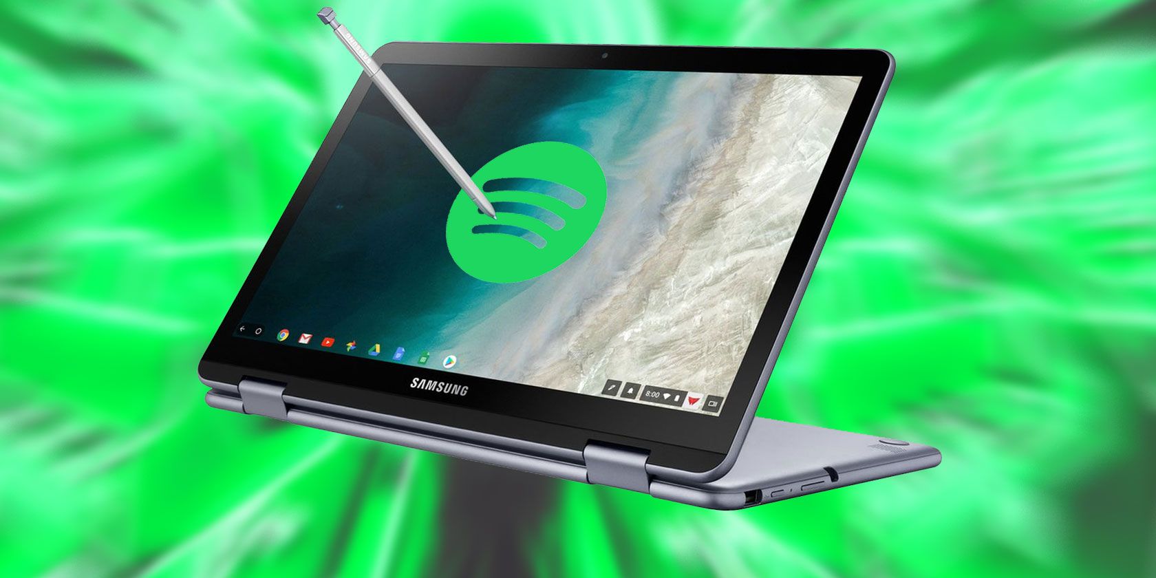 Установка Spotify на Chromebook
