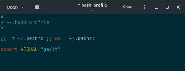 Строка export в .bash_profile