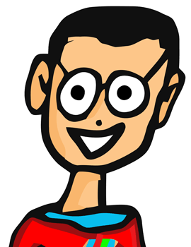 Финальный анимированный GIF логотипа с движением глаз