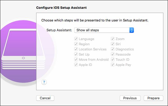 Процесс подготовки и стирания устройства