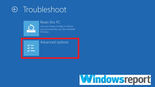 Дополнительные параметры загрузки в Windows