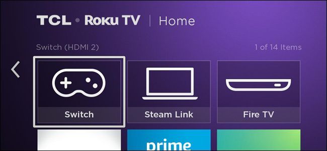 Переименовать входы на Roku TV