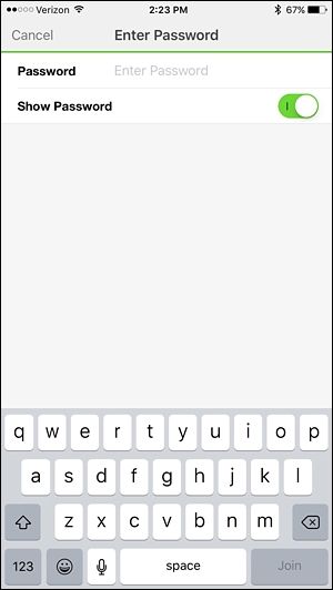 Управление WeMo через приложение — интерфейс устройства