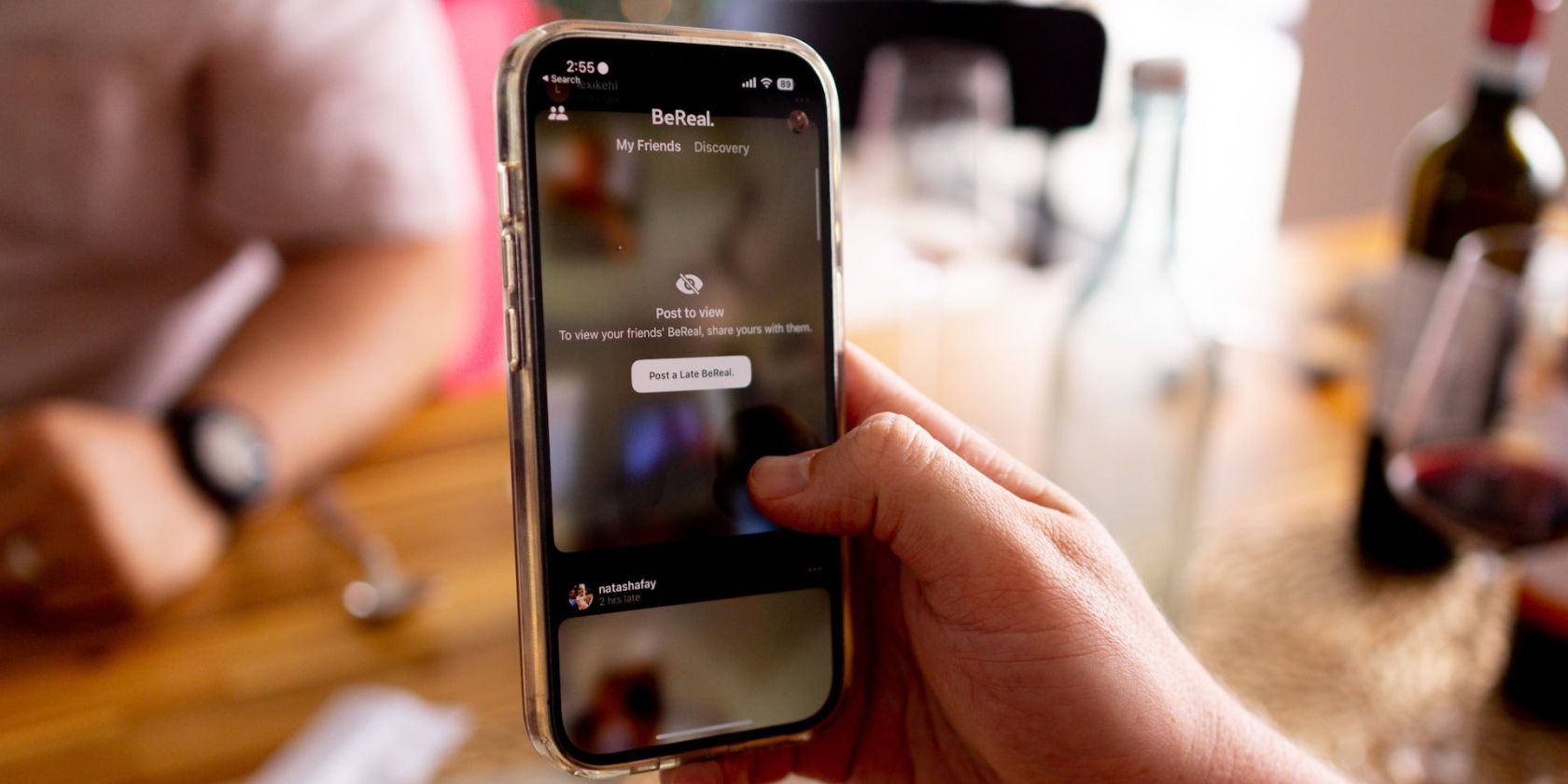 Подключить Spotify или Apple Music к BeReal