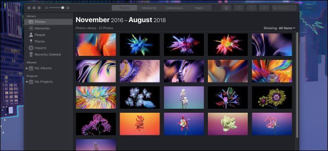 Как импортировать фото в Photos на Mac