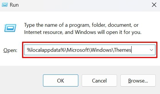Папка Windows Themes с файлами обоев
