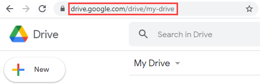 Перейдите на сайт Google Drive или в приложение