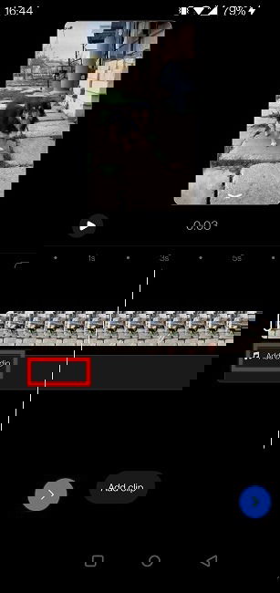 Добавление аудио в Reels