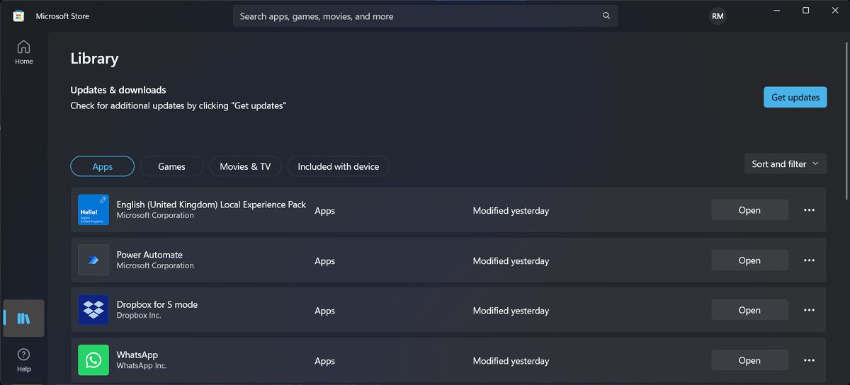 Обновление рабочего приложения WhatsApp для Windows