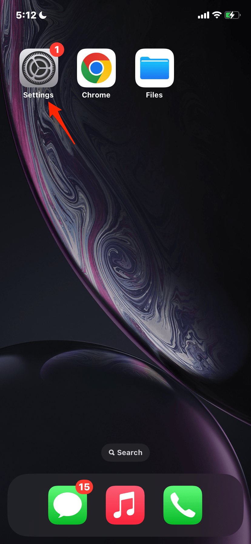 Настройки iOS