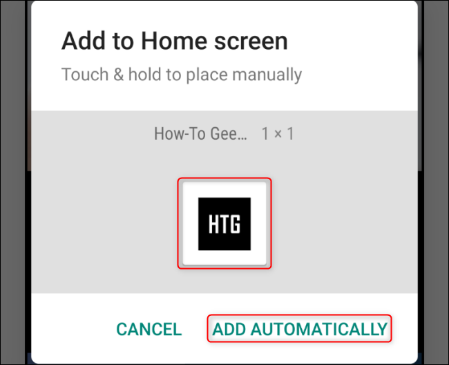 Перемещение иконки Firefox на главном экране Android