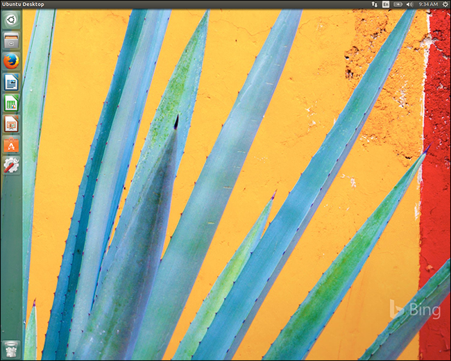 Пример обоев Bing с водяным знаком Bing в правом нижнем углу