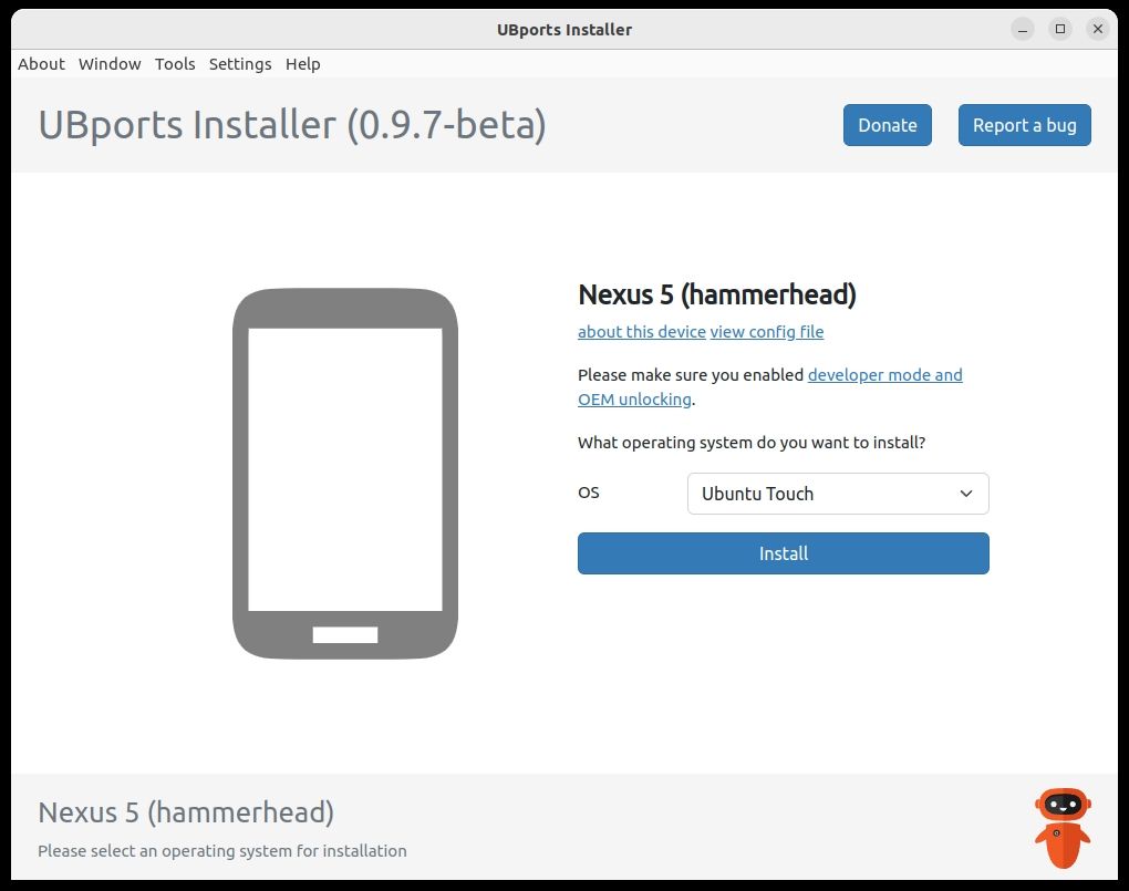 Install Ubuntu Touch on your phone