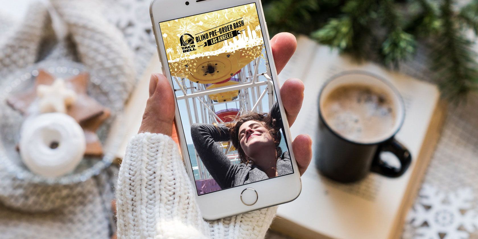 Геофильтр Snapchat на бюджете