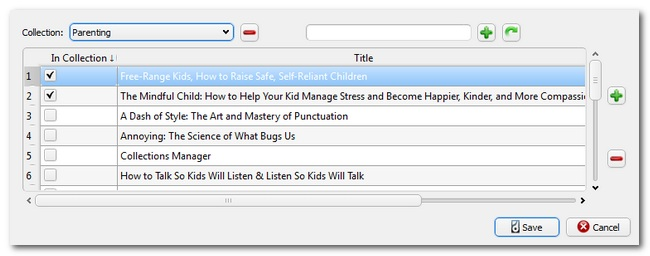 Ручное редактирование коллекций