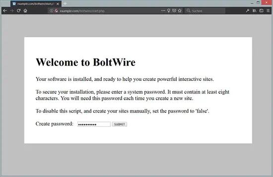 Installer BoltWire CMS sur Ubuntu 18.04