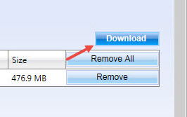 Bouton Télécharger sur le site Microsoft Update Catalog