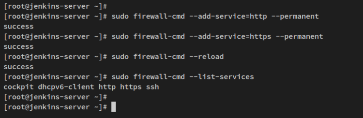 Настройка firewalld