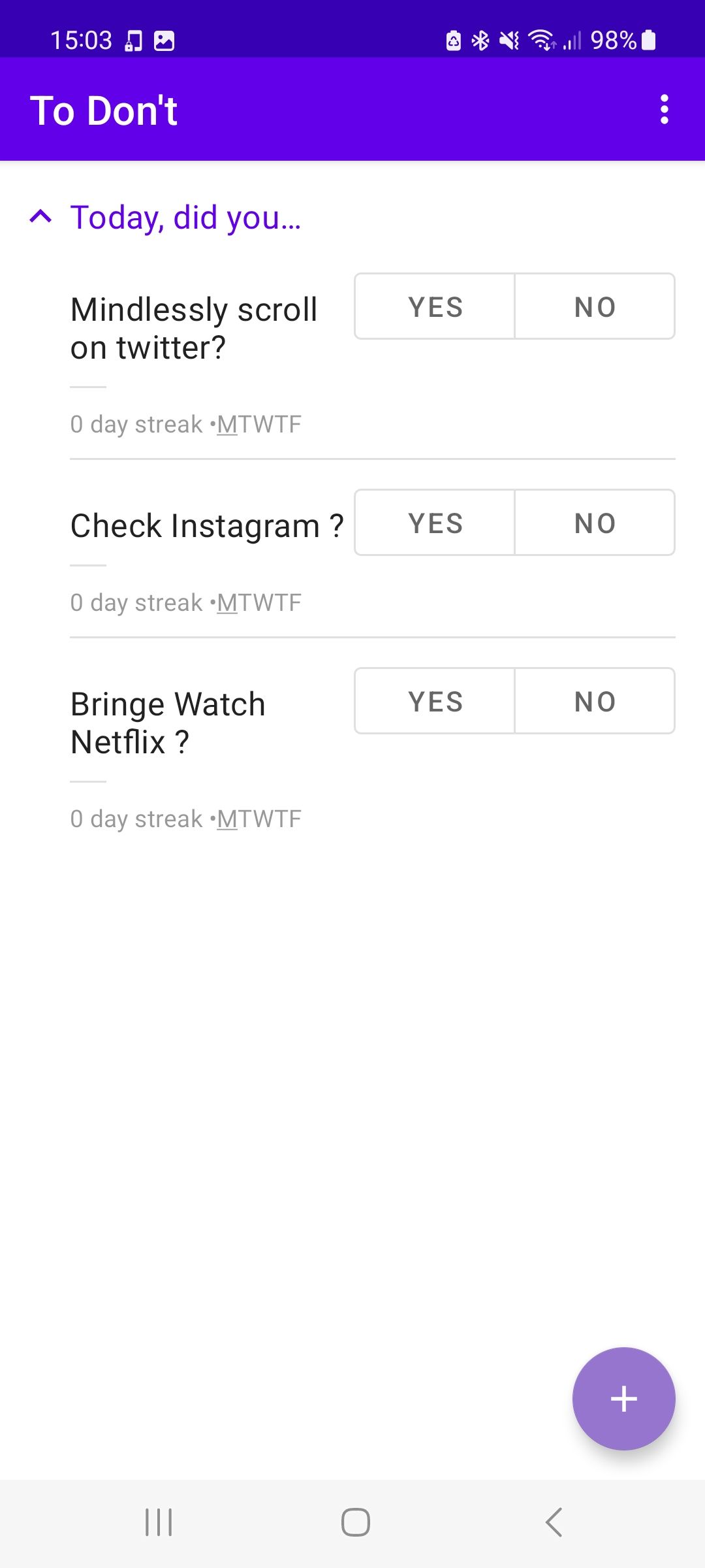Список запрещённых привычек, которые стоит избегать