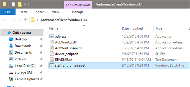 Процесс активации Andromeda и запуск Substratum на устройстве