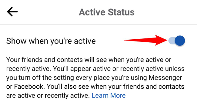 Отключите опцию 