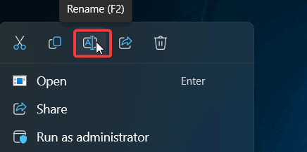 переименовать файл