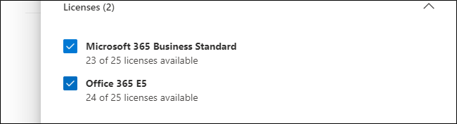 Управление лицензиями и приложениями пользователя в Microsoft Admin Center