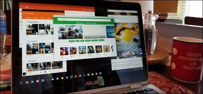 Изменить размер Android‑приложений на Chromebook