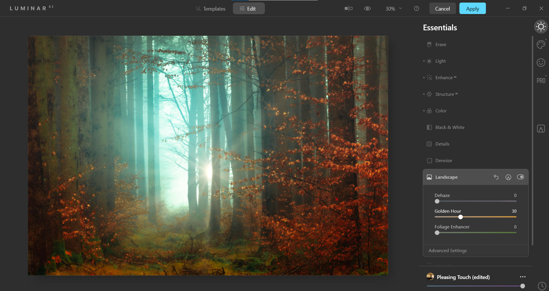 Landscape Golden Hour