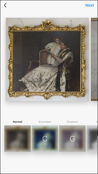 Выбор фильтров для всей карусели