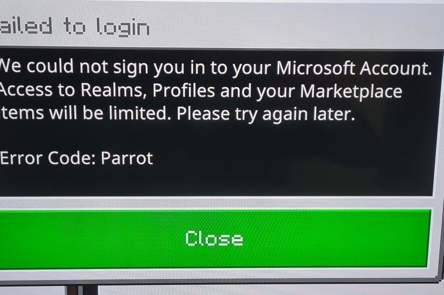 Résoudre erreurs Piglin, Parrot, Crossbow Minecraft