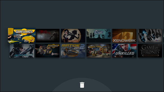 Перемещение иконки в лаунчере Android TV