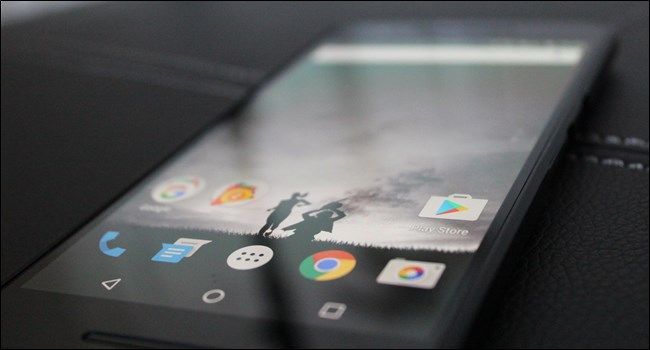 Лаунчер на экране телефона