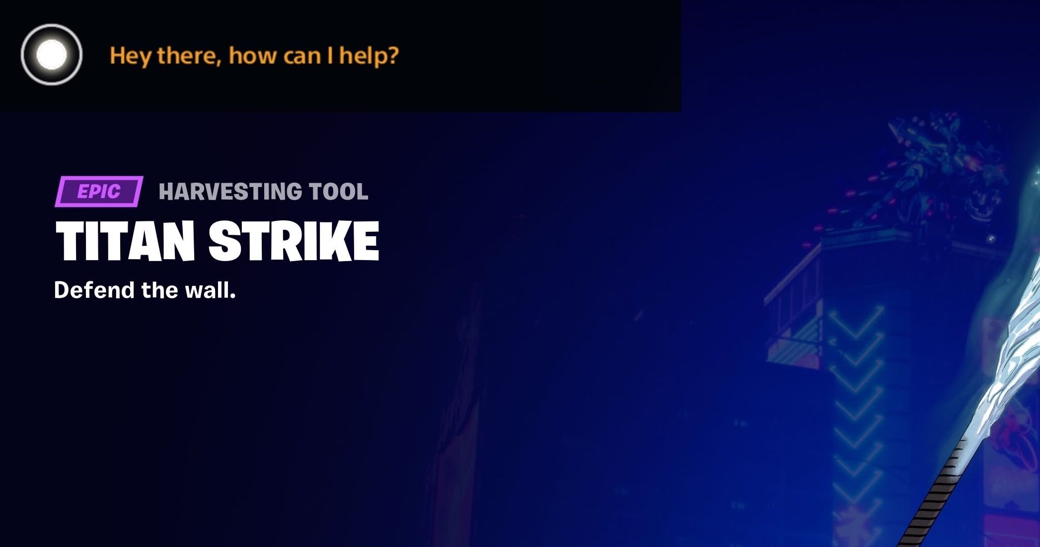 Оверлей Voice Command в игре Fortnite