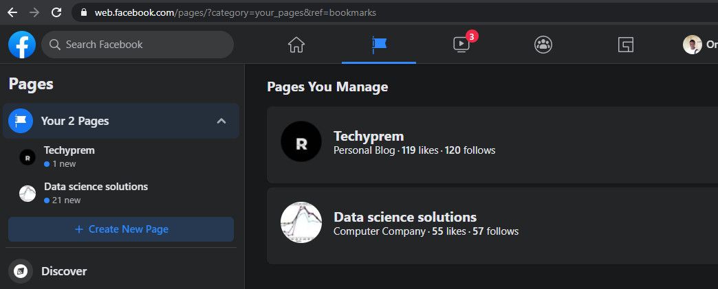 Как изменить имя страницы Facebook