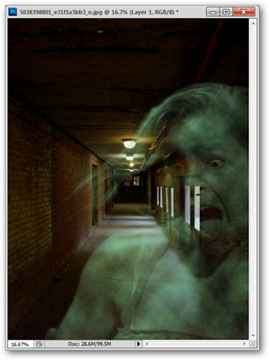 Финальный вариант с прозрачностью и режимами наложения