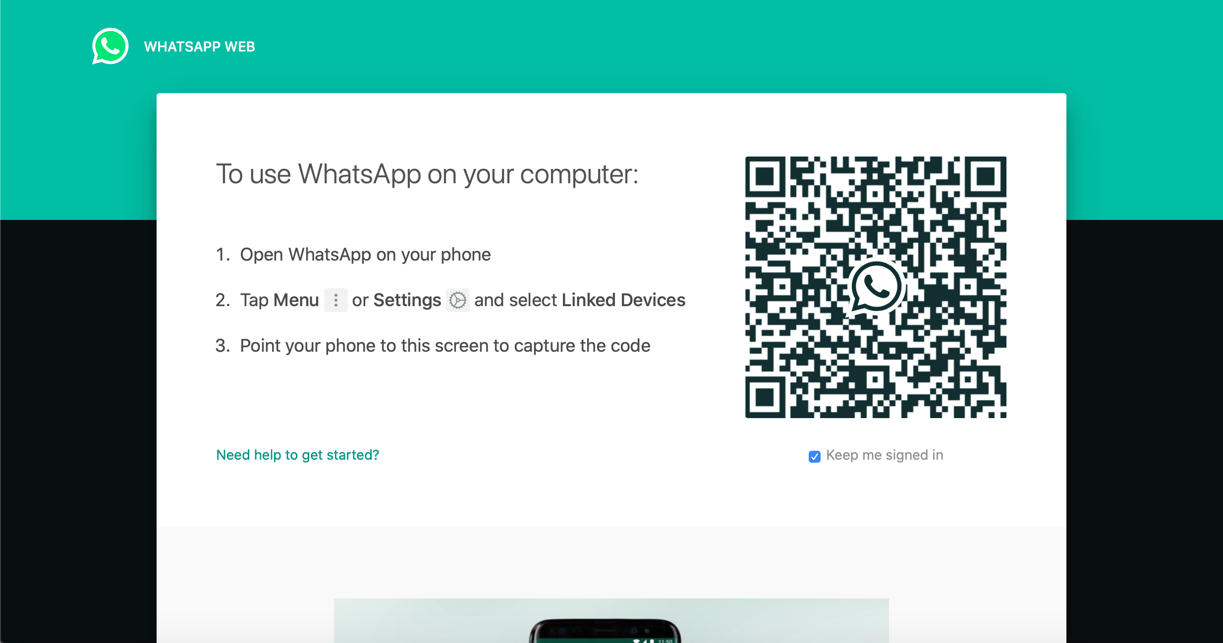 WhatsApp Web и мобильное приложение