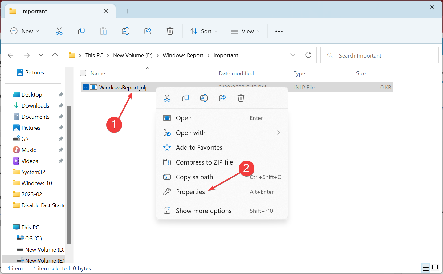 Изображение: окно свойств файла в Windows