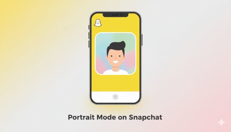 Портретный режим Snapchat на iPhone — как включить
