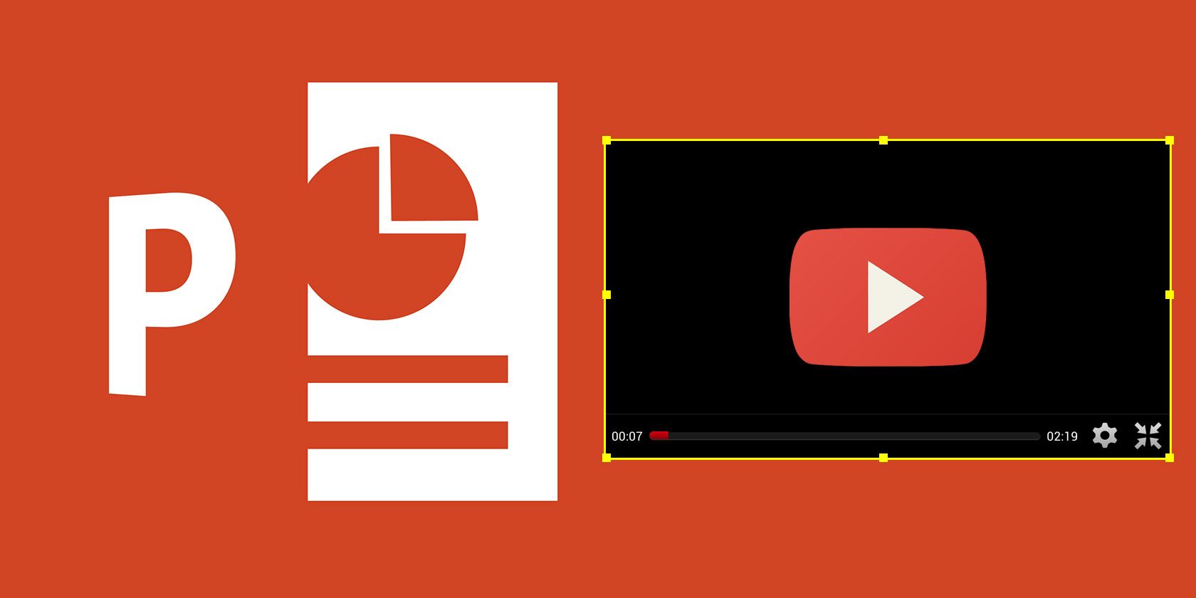 Встраивание видео в PowerPoint: YouTube, изображения, звук